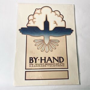 11" X 15" David Lance Goines 1974 By Hand Poster Print